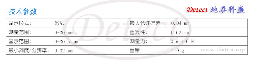 数显式管壁厚度测量卡规C3R30S(图3)