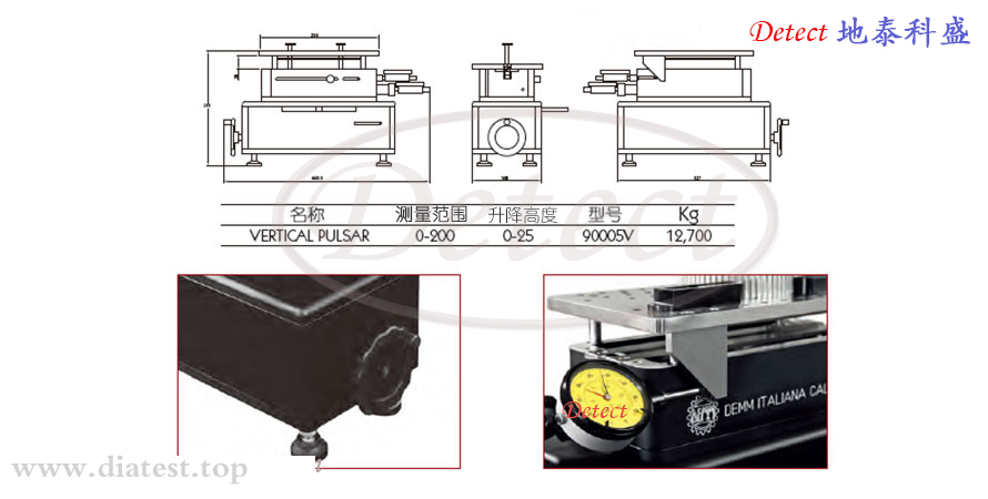VERTICAL PULSER系列内外可升降测量系统(图3)